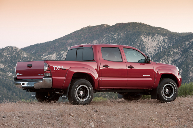 Toyota Tacoma Conduciendo