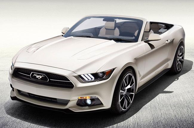  Se subasta el único Mustang Convertible   Aniversario