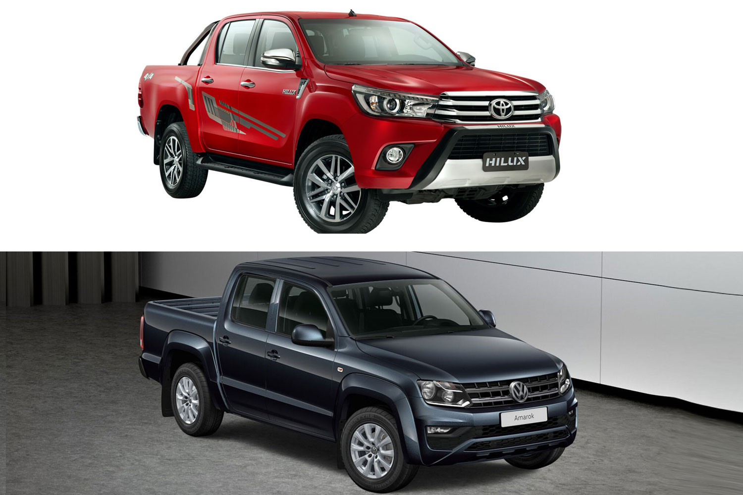 Toyota Hilux vs Volkswagen Amarok