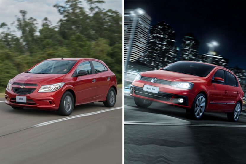 Volkswagen Gol Trend vs Chevrolet Onix Joy