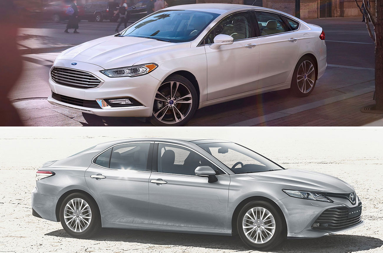 Ford Mondeo vs Toyota Camry