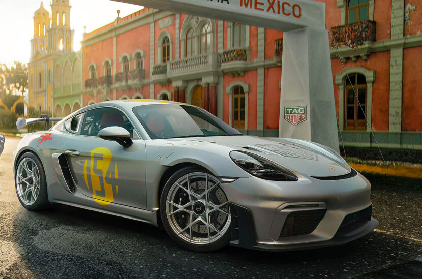 Porsche 718 Cayman GT4 RS TAG Heuer X Porsche